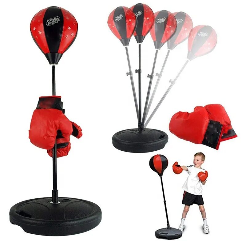 Груша на стойке. Груша боксерская напольная kings sport 143881 90-130 см. боксерская груша punching ball set. груша боксерская декатлон. детская боксерская груша напольная 143881/1.