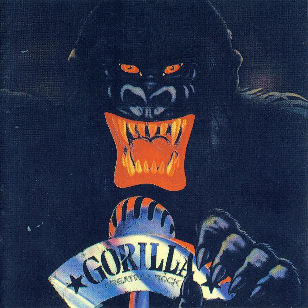 Rock create. Gorilla 1972. creative rock - gorilla 1972. винил горилла. музыкальный альбом горилла на обложке.