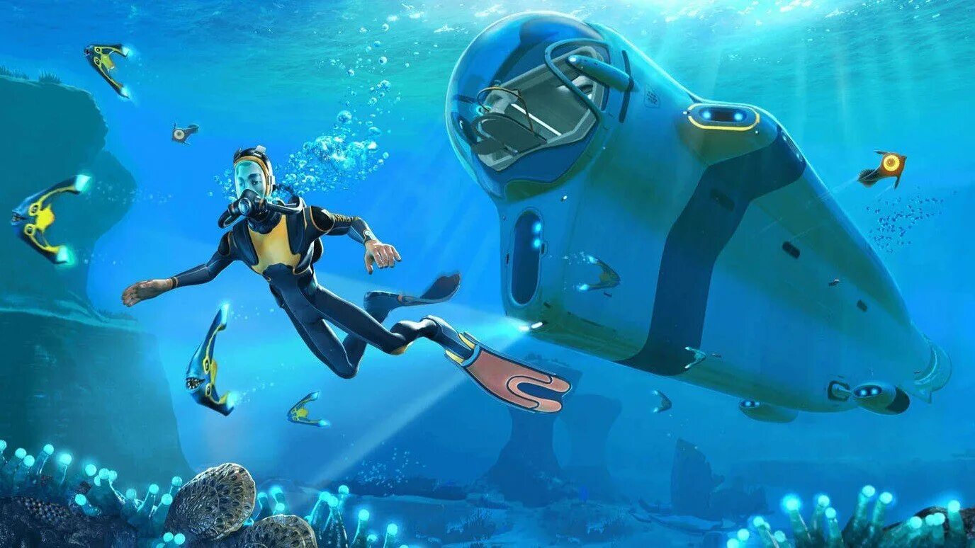 Subnautica below zero мультиплеер. Субнотика игра. сабнаутика 2. subnautica игра. подводный мир.