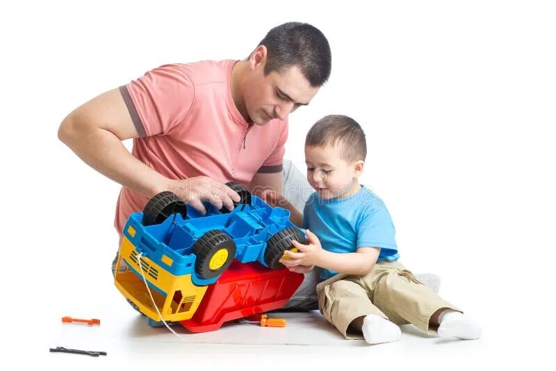 Toying with dad