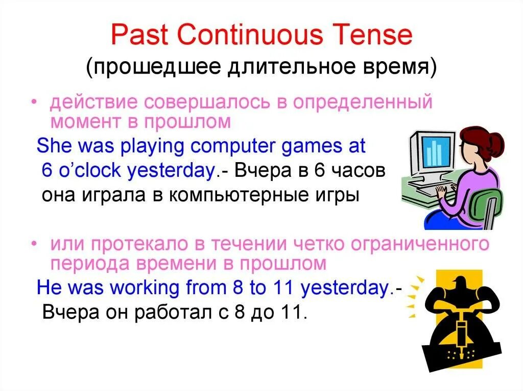 Past continuous tense form. Was were past Continuous когда используется. Прошедшее длительное время в английском языке примеры. Past present Continuous примеры. Паст континиус теория.