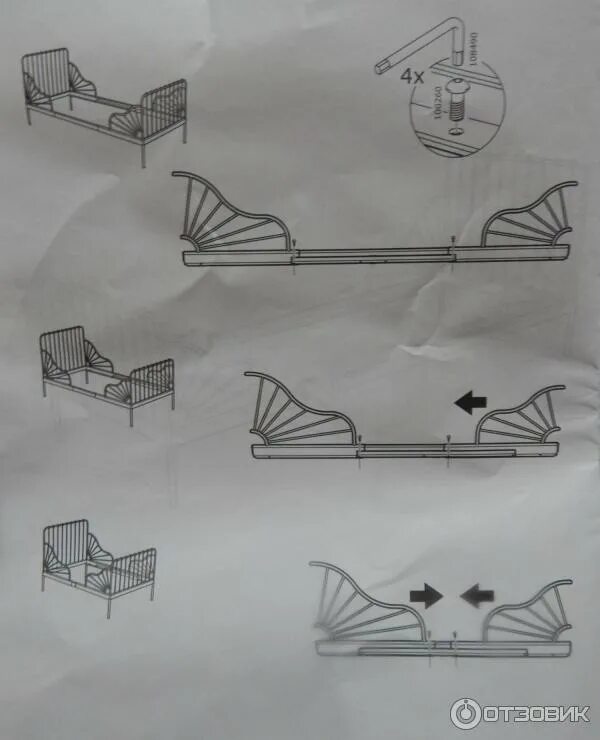 Инструкция по сборке кровати икеа миннен Pin by Shelley Detlefsen on Headboard Ikea fans, Instruction, Ikea
