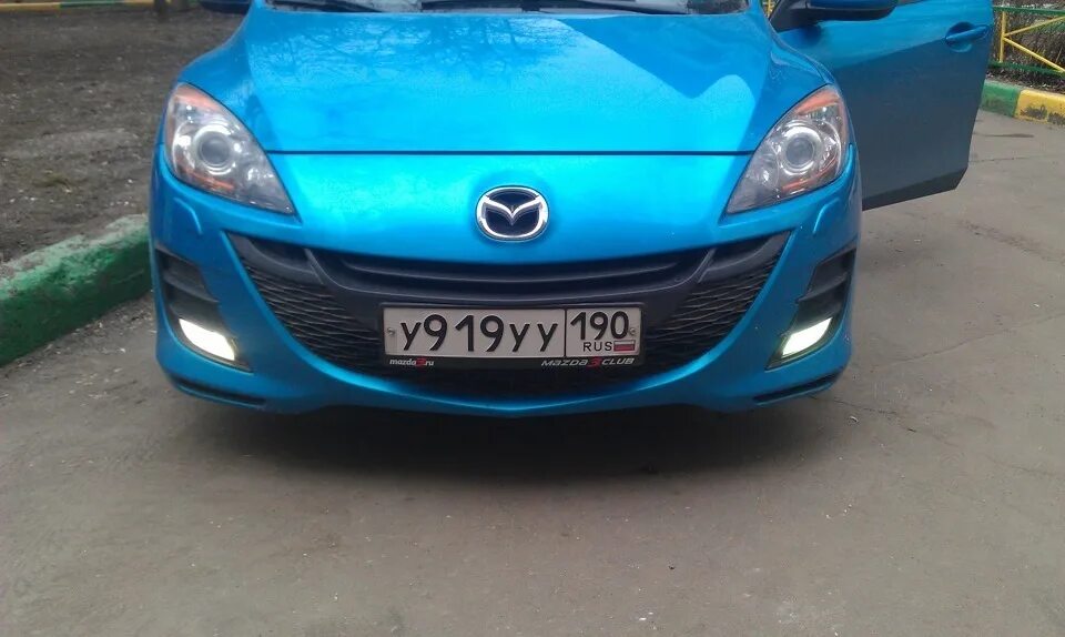 Предохранители противотуманок мазда 3 бл Установка ПТФ Mazda 3 bl Mazda 3 (2G) BL, 1,6 л, 2012 года стайлинг DRIVE2
