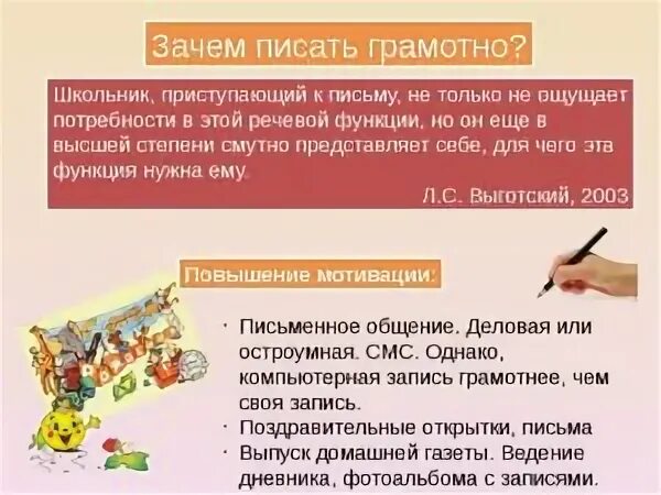 Для чего нужно грамотно писать