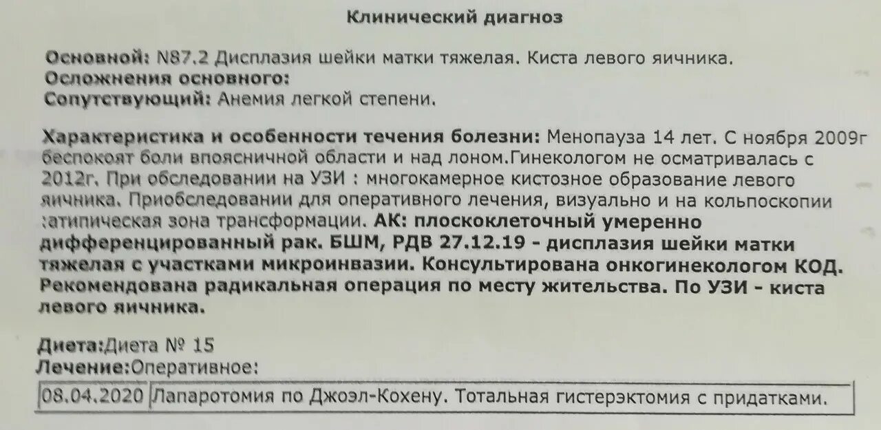 Подозрения на рак матки. Заключение диагноза опухоль матки. Заключение на опухоль матки и шейки. Справка о онкологии матки. Справка о диагнозе шейки матки.