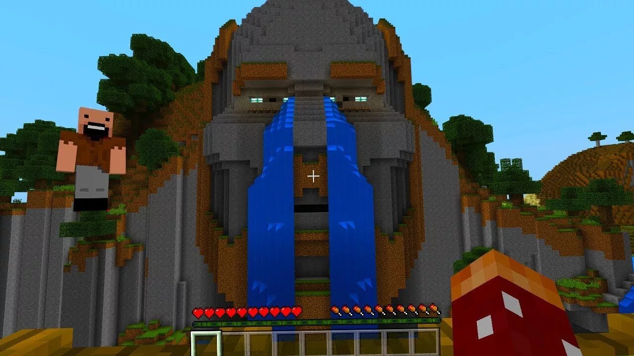 Minecraft храм нотча. Статуя нотча. Храм нотча майнкрафт. Нотч майнкрафт карта. Храм нотча.