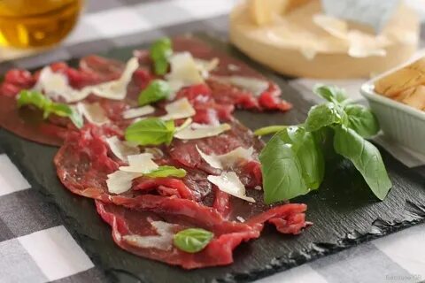 Тонкая нарезка мяса
