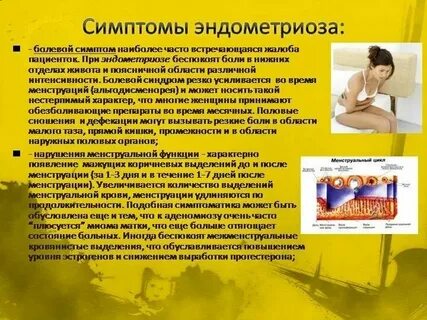 Эндометриоз болит спина