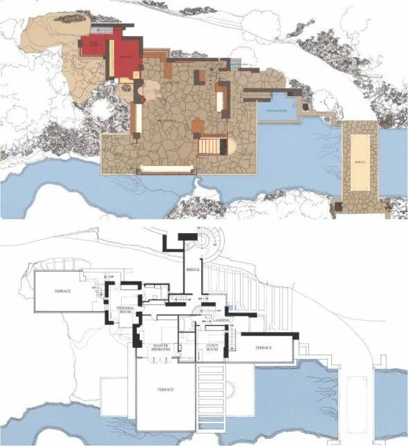 Дом над водопадом фрэнк ллойд райт чертежи. Райт дом над водопадом план. План водопада. Райт дом над водопадом план. Дом над водопадом фрэнк ллойд райт планировка.