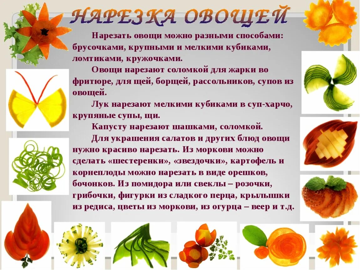 Проект блюдо из овощей 5 класс Блюда из овощей 5 класс технология