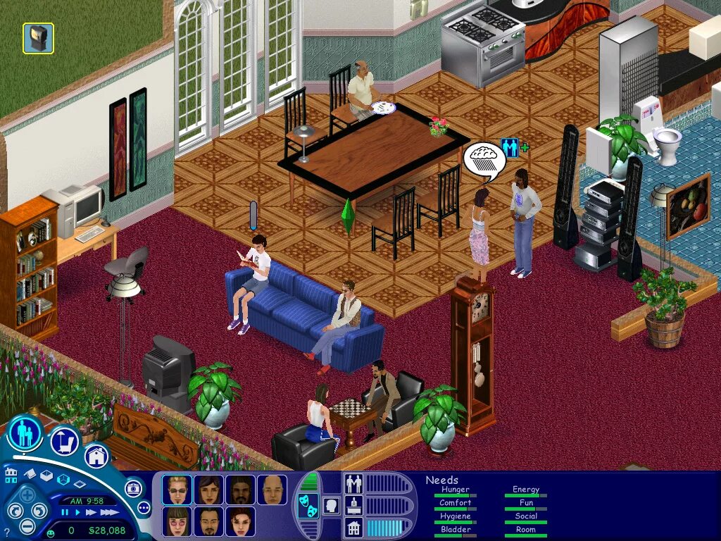 Старая игра симс. The SIMS 2000 год. Игра SIMS 1. The SIMS 1999.