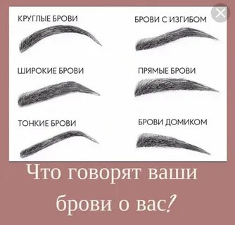 Брови красивые слова