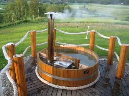 Купель на дровах