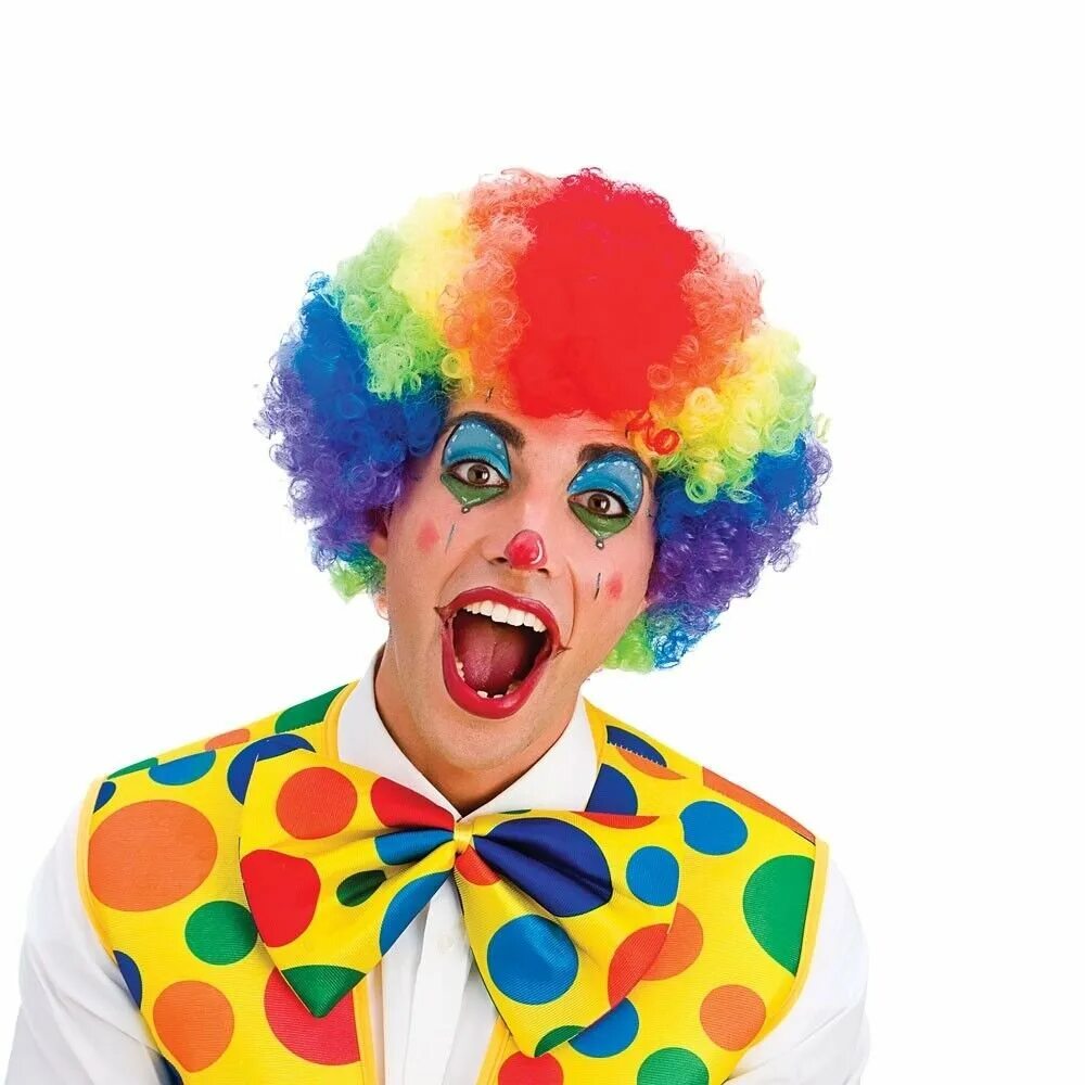 Пацан клоун. Клоун Клепа Гримм. Клоун Клепа макияж. Парик клоуна. Парик клоуна разноцветный.