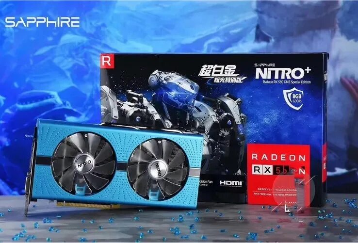 Rx 590 sapphire nitro 8gb