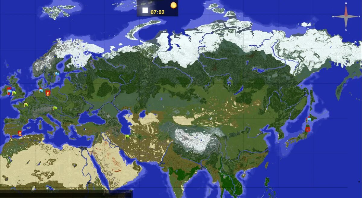 Карта майн 1 16 1. Карта земли майнкрафт.
