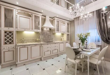 Кухня в классическом стиле фото в интерьере