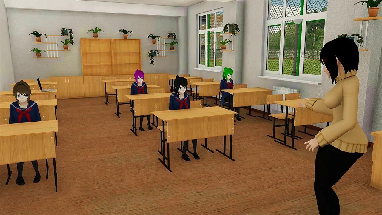 Мод school simulator