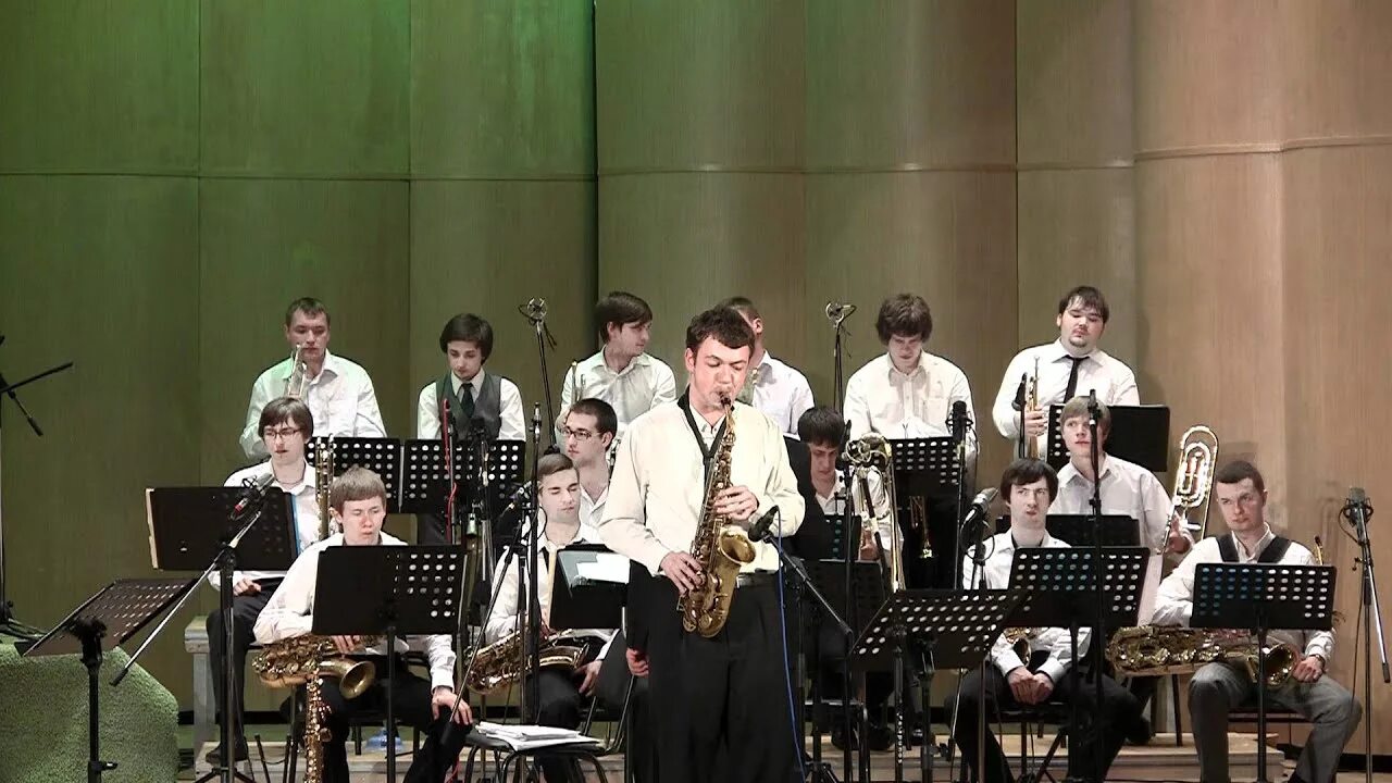 Как провожают пароходы. "Jazz Dance Orchestra" п/у Вадима Зайдина. Москва, 09.10