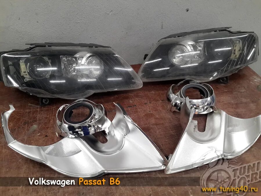Volkswagen Passat B6, Замена линз + Чистка фар - Tuning40 на DRIVE2