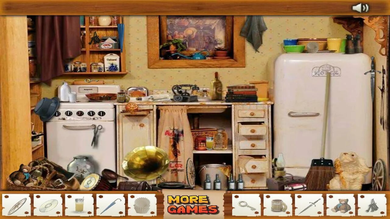 Objects screen