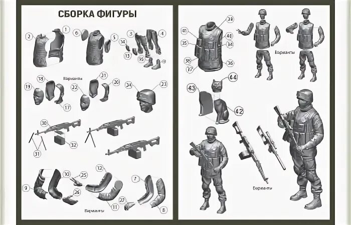 Сборка фигурок