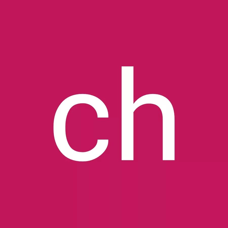 Логотип Ch. СН буквы.
