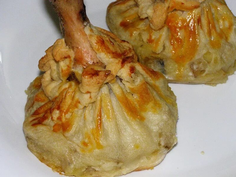 куриные мешочки. рецепт куриных мешочков. окорочка в духовке. мешочки из куриного филе. голень в мешочке.