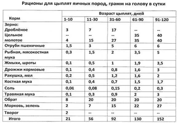 Рацион кормления бройлеров. Нормы кормления цыплят кур несушек. таблица состава комбикорма для несушек. нормы кормления цыплят бройлеров. таблица комбикорма для кур несушек.