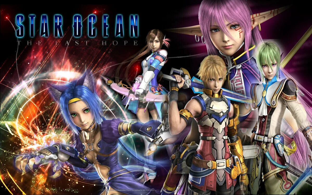 Новая японская игра. Star Ocean RPG. Star Ocean 4. Star Ocean: the last hope. Star Ocean 4 the last hope.