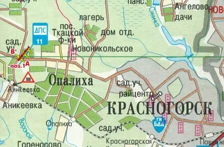 Новоникольское красногорск