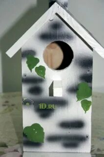 Скворечники из березы