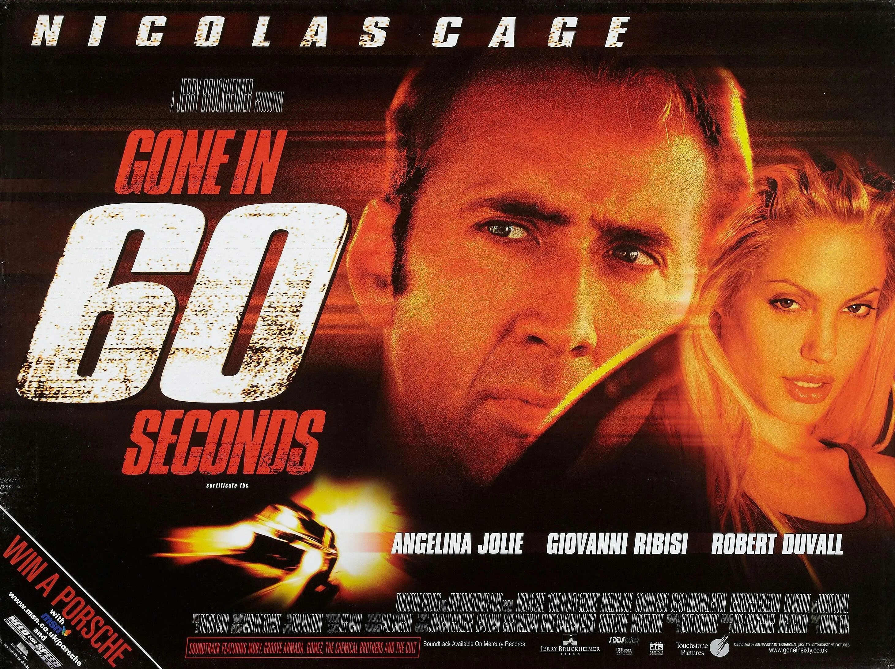Gone in 1 second. Анджелина Джоли угнать за 60 секунд. Скотт Каан угнать за 60 секунд. Угнать за 60 секунд 1989.