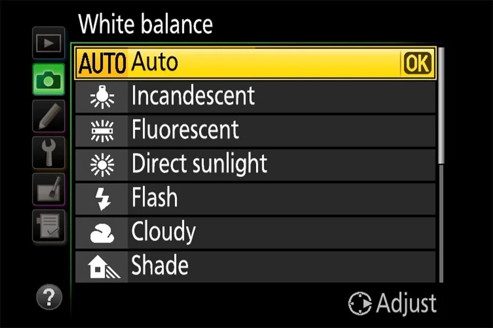 Баланс белого Nikon. White Balance Camera. Incandescent баланс белого. Auto White Balance. Баланс белого canon