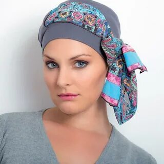 Завязать красиво платок на голове лысой женщине