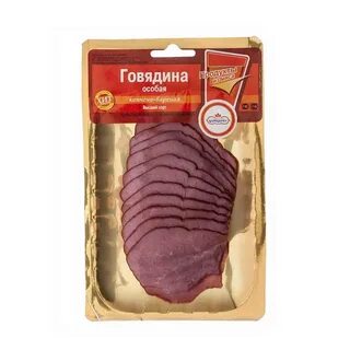 Копченое мясо в упаковке