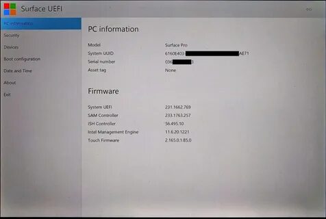 Uefi boot error