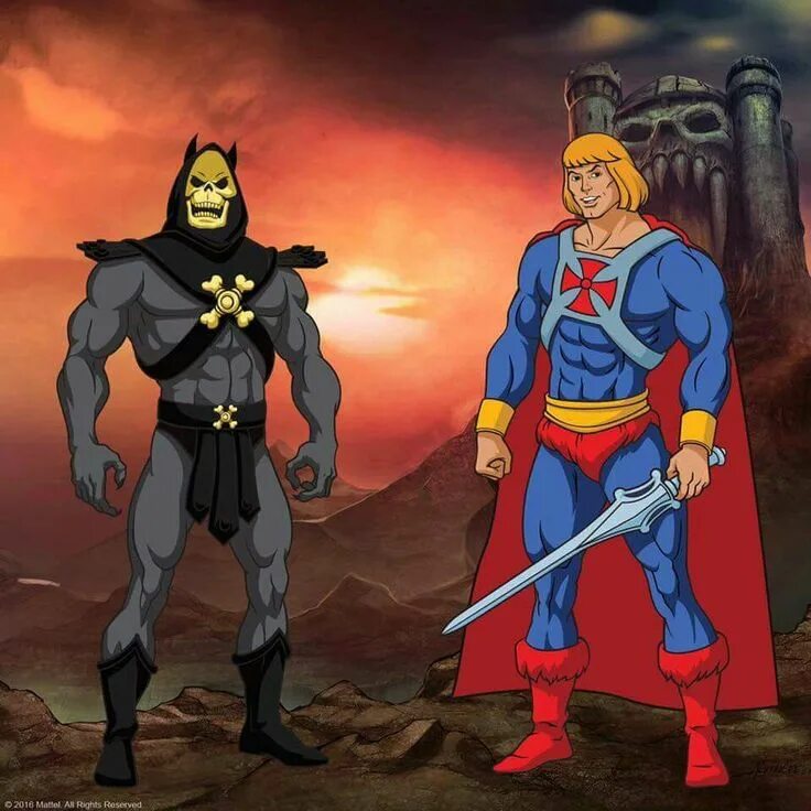 He man vs Skeletor. Superman vs he man. Skeletor Comics. He s a man he can