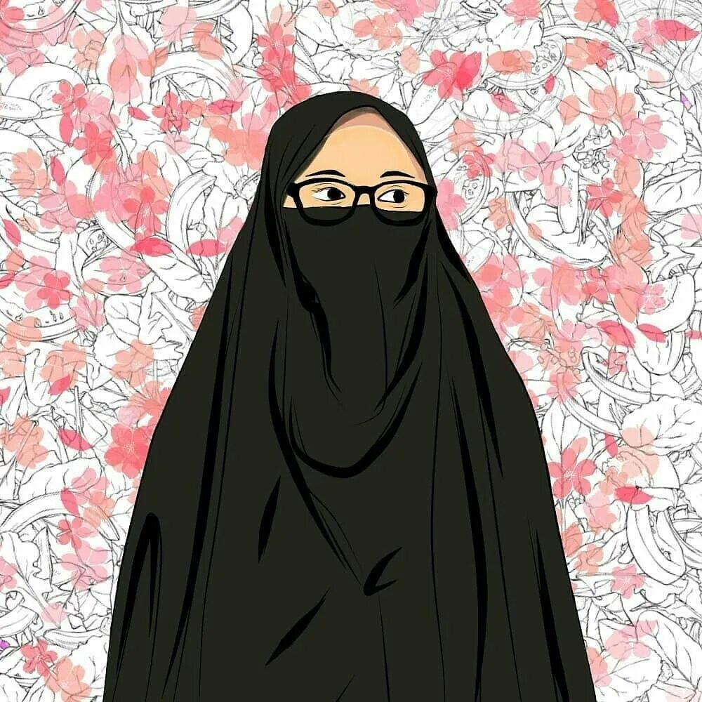 Мусульманка арт никаб. Мусульманская семья никаб. Никаб муслима картина. Нарисовать никаб. Аниме мусульманки в никабе.