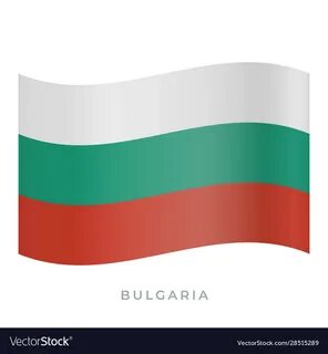 Bulgaria waving flag icon Royalty Free Vector Image