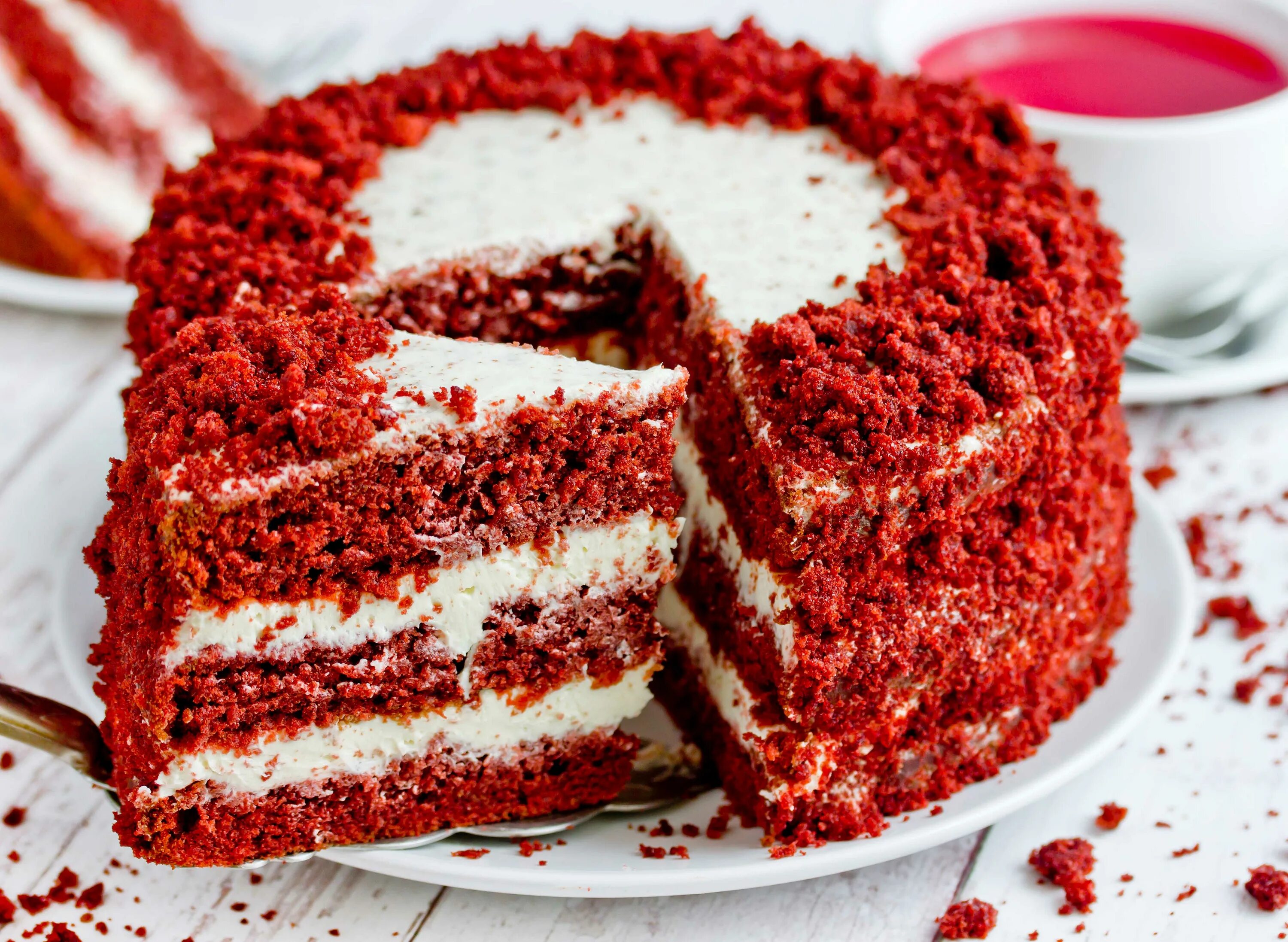 Красная кулинария. Red Velvet Cake. Бенто торт красный бархат. Red Velvet Kek\. Красный бархат Velvet Sponge Cake.