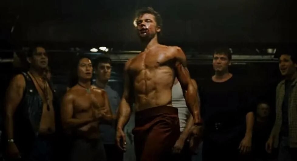 Бойцовский клуб тренировка. Тайлер дёрден. Брэд питт бойцовский клуб. Бойцовский клуб тренировка. Бойцовский клуб тренировка.