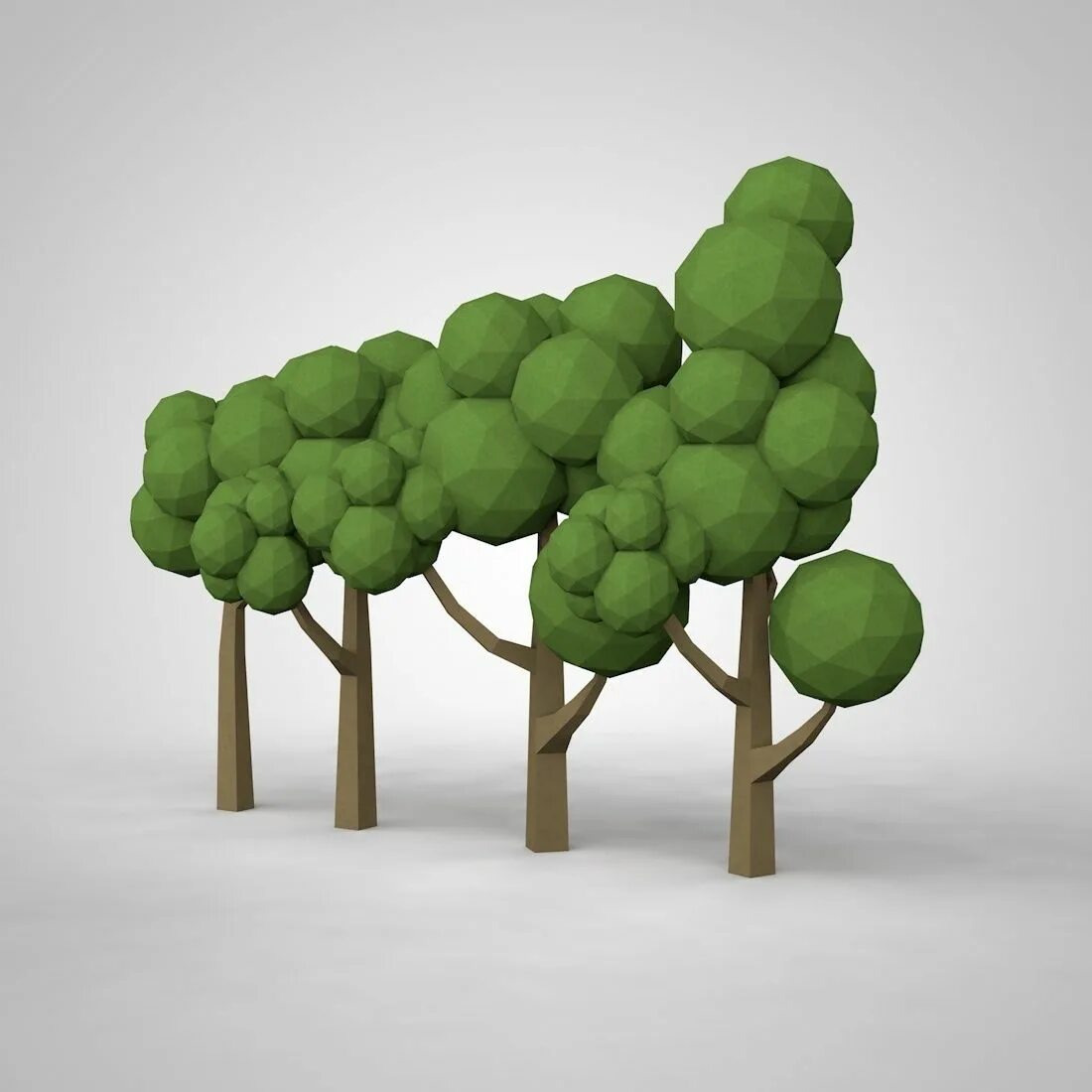 Низкополигональные деревья 3ds Max. Лоу Поли дерево 3ds Max. Деревья в 3ds Max. Деревья для моделирования. Дерево в 3 d