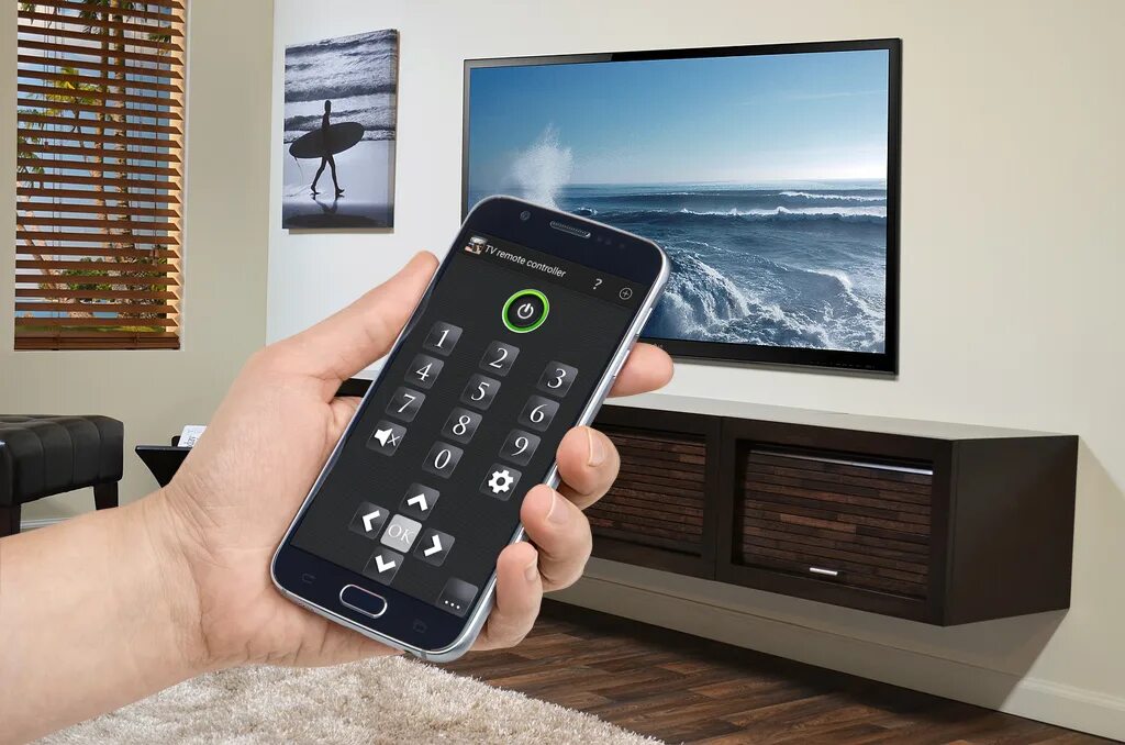 Как сделать на телефоне тв. Пульт управления Android TV Smart TV телевизора. Универсальный пульт для Android TV. Управление телевизором с телефона. Пульт Ду для телевизора из смартфона.