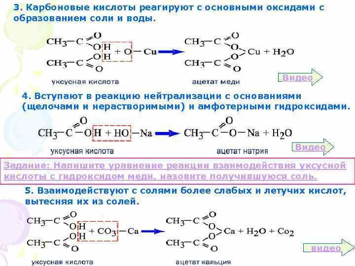 Уксусная кислота и кальций. Уксусная кислота и кальций