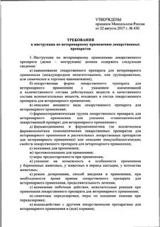Приказ внутренний образец