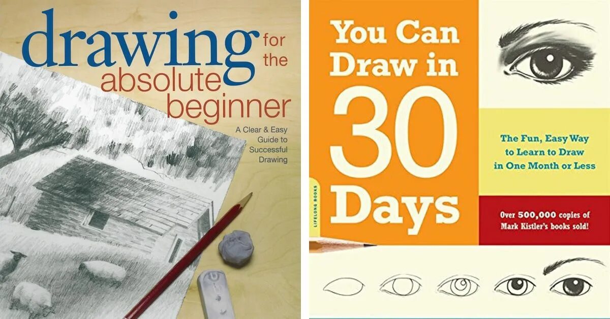 Begins clearing. Easy draws for Beginners. How to learn to draw in 30 Days book.