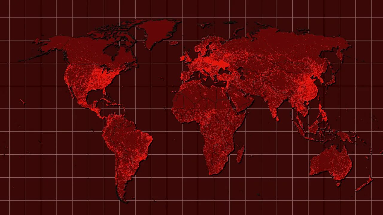 Red World карта.