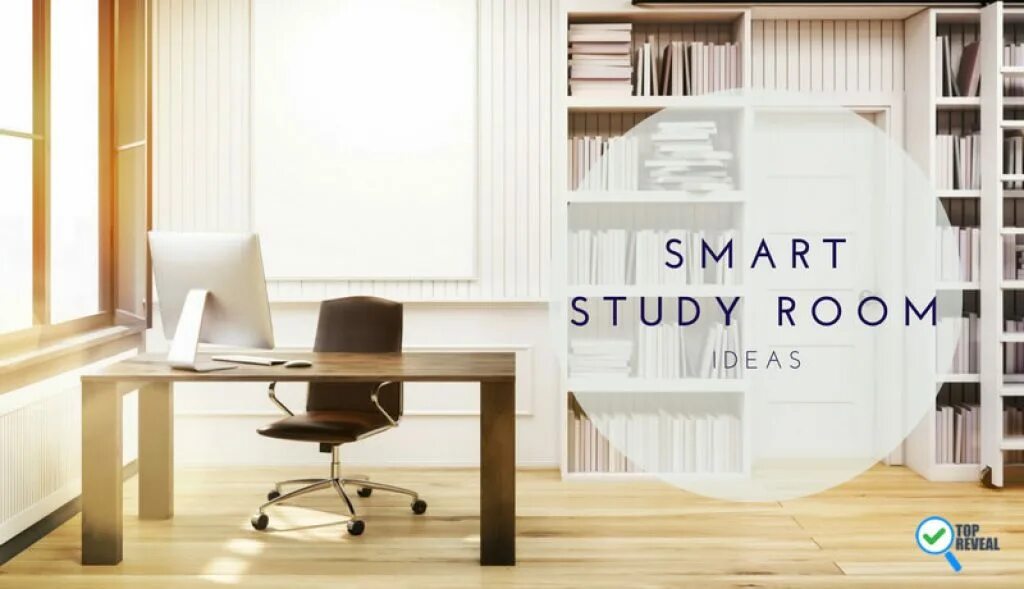 You can study better. Smart study. white and light green studyroom. light studyroom wallpaper.