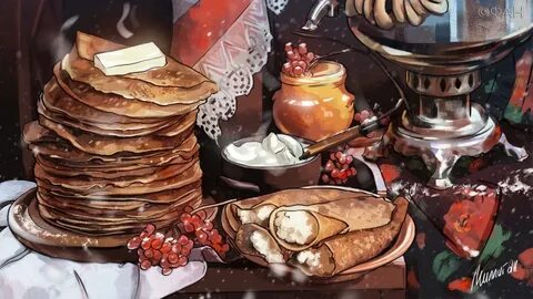Масленица арт